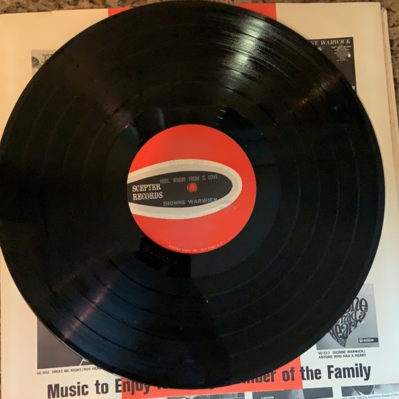 Dionne Warwick- Vinyl Record LP Vintage 1966 RARE - Picture 6 of 6